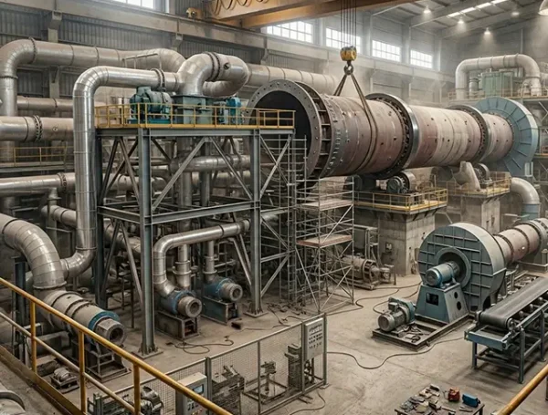 Çimento Fabrikalarında Mekanik Tesisat ve Endüstriyel Kurulum: Turiya Makina ile Fark Yaratan Mühendislik